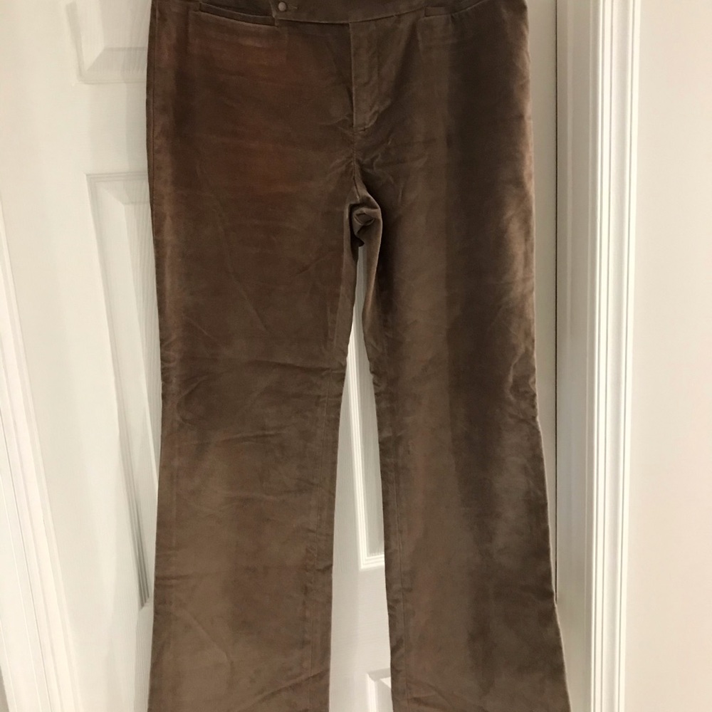 Gap 12L velvet slacks